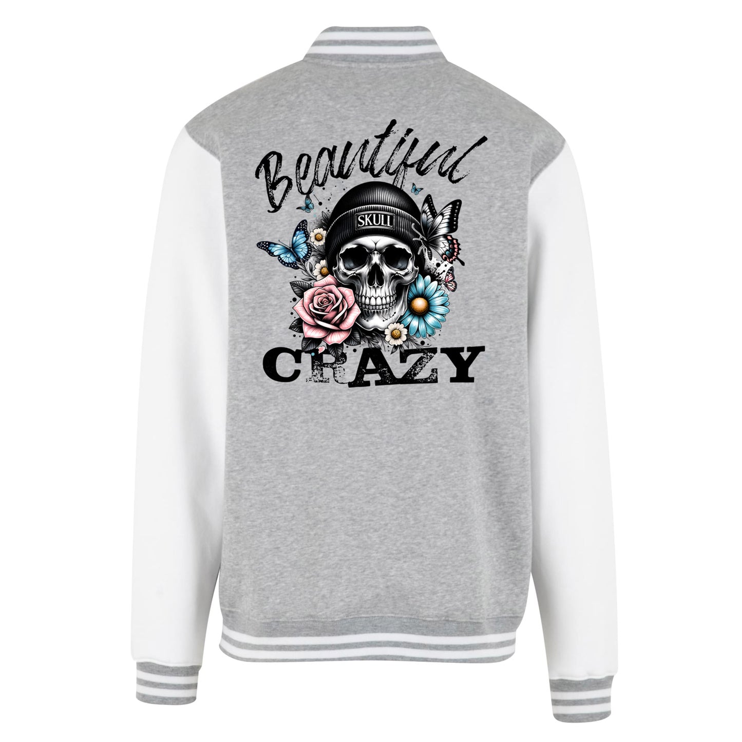 Collage Jacke - Beautiful Crazy Skull