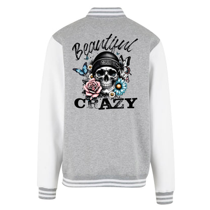 Collage Jacke - Beautiful Crazy Skull