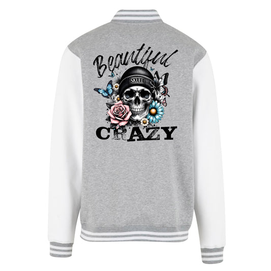 Collage Jacke - Beautiful Crazy Skull