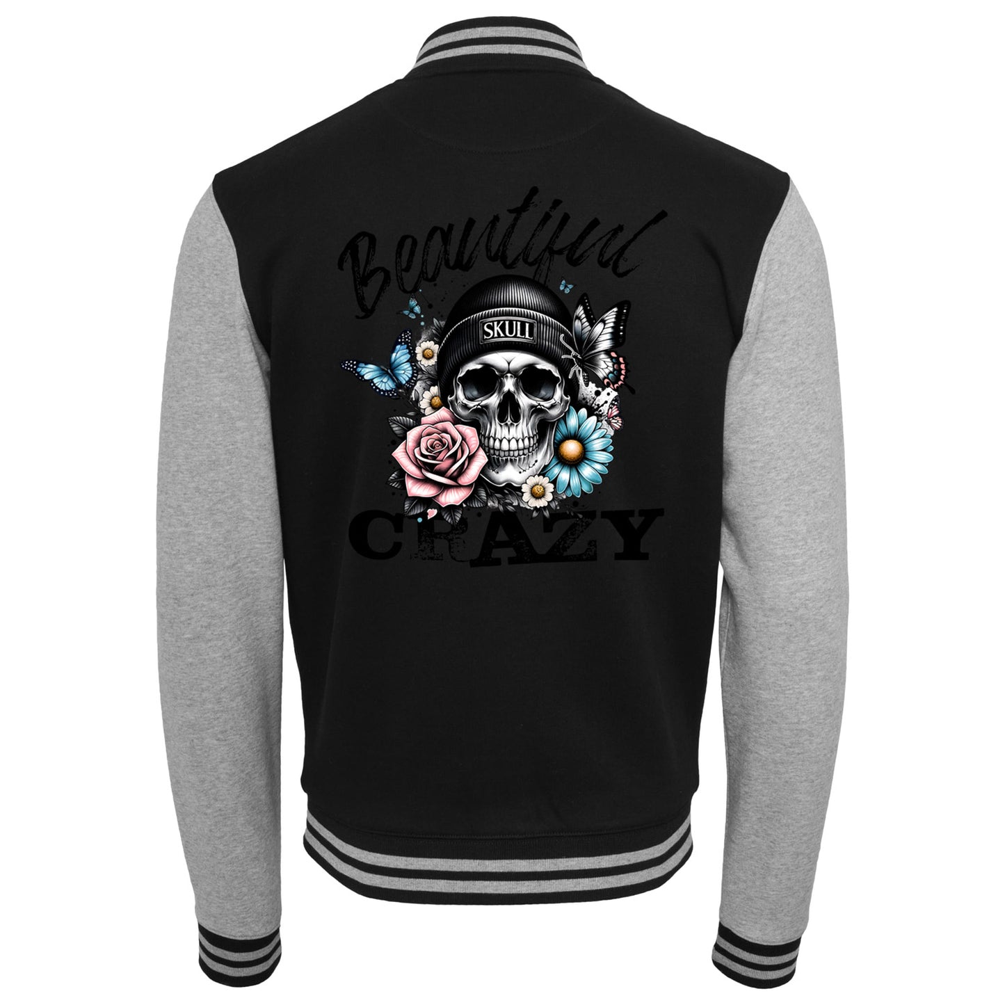Collage Jacke - Beautiful Crazy Skull