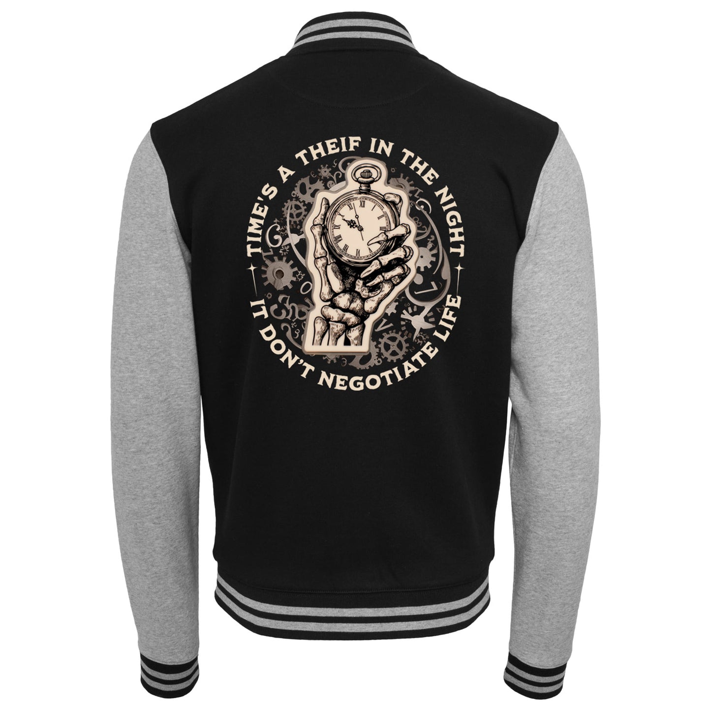 Collage Jacke - Time is Theif