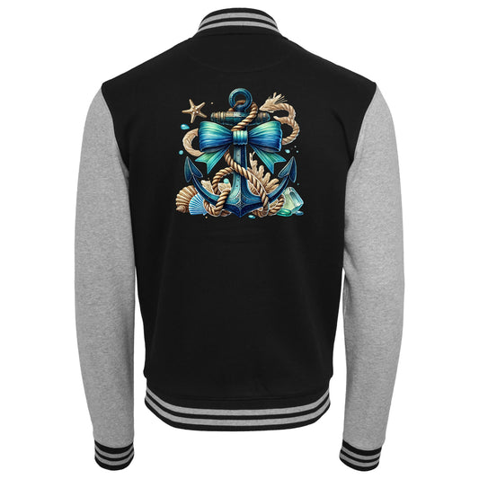 Collage Jacke - Anker Türkis