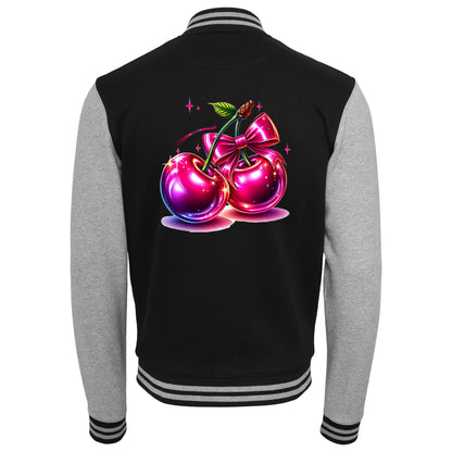 Collage Jacke - Pink Cherry Kirsche