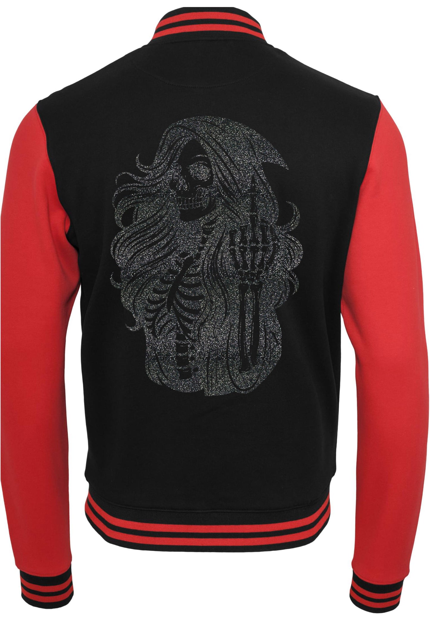 Collage Jacke - Skull Woman Mittelfinger