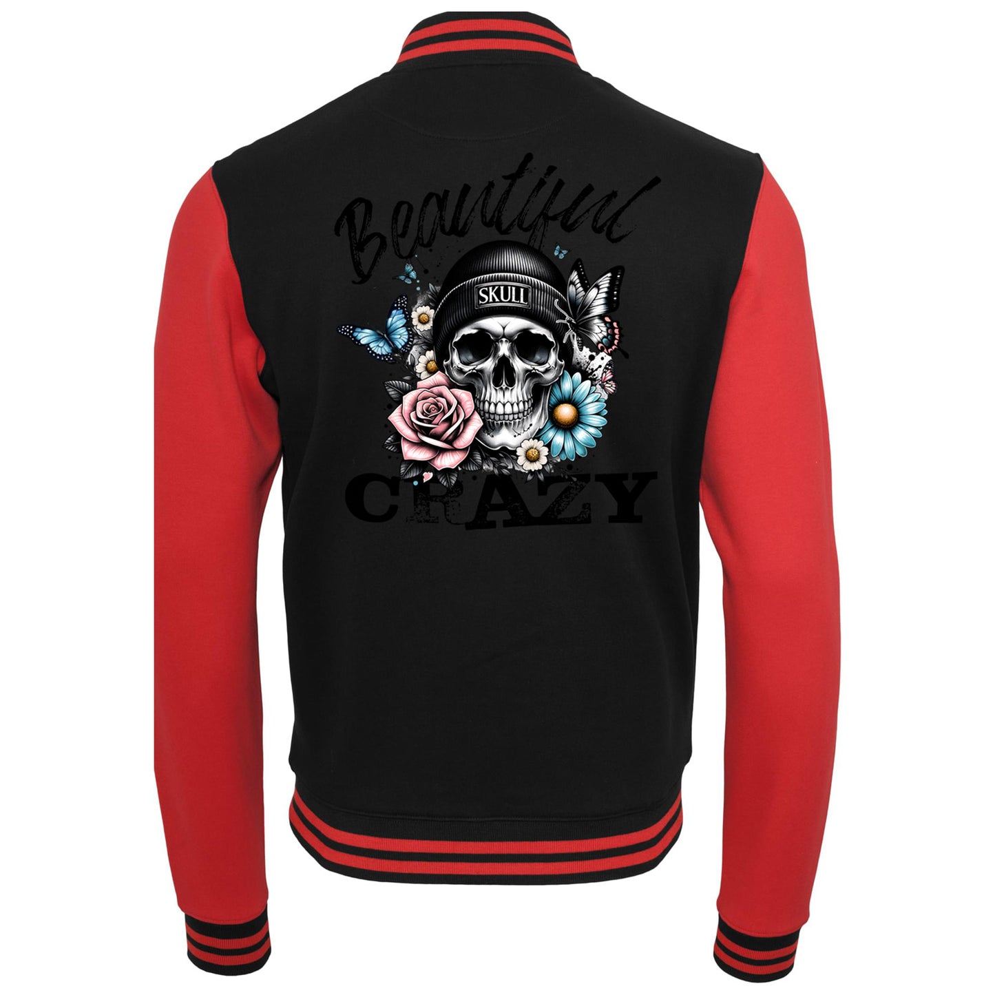 Collage Jacke - Beautiful Crazy Skull