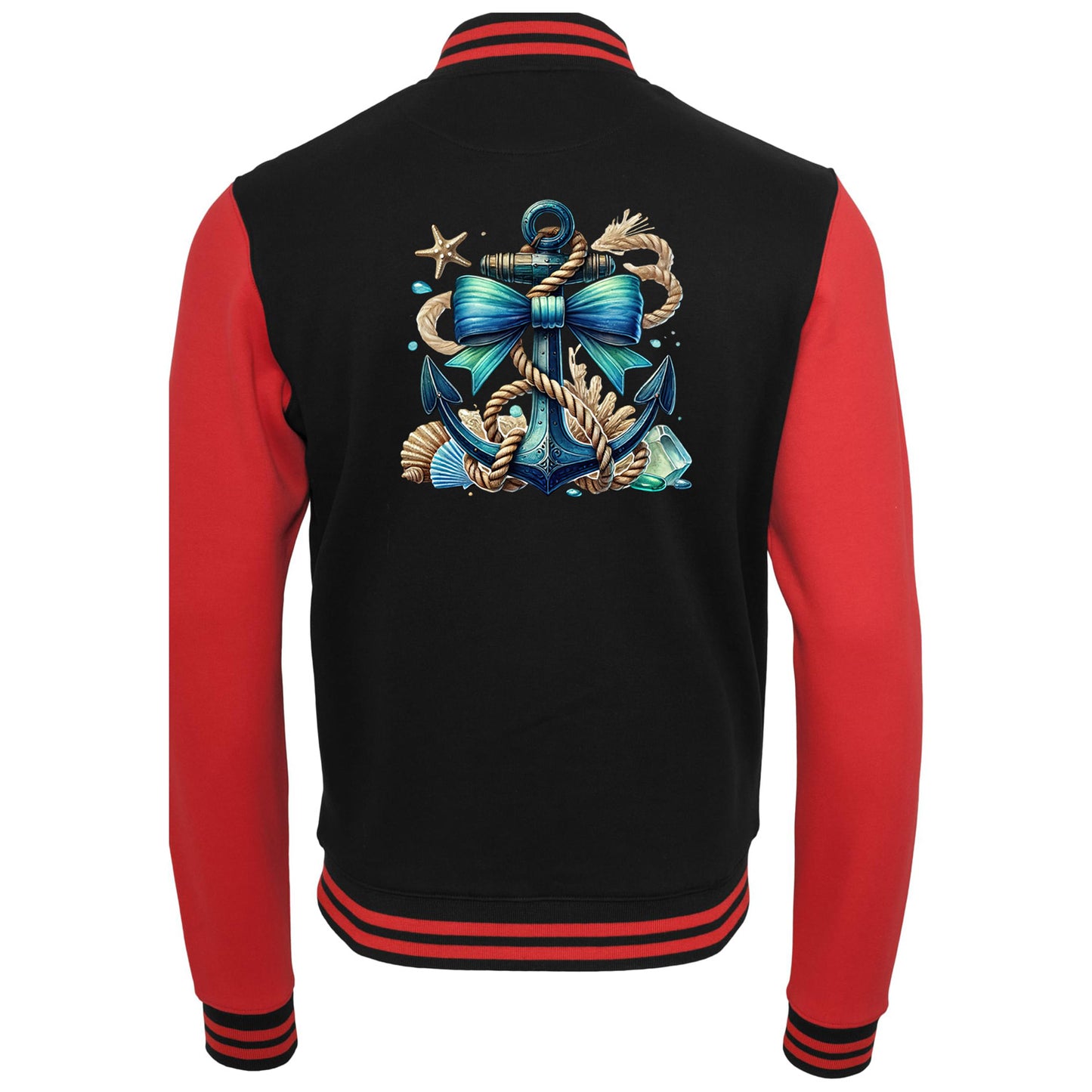 Collage Jacke - Anker Türkis