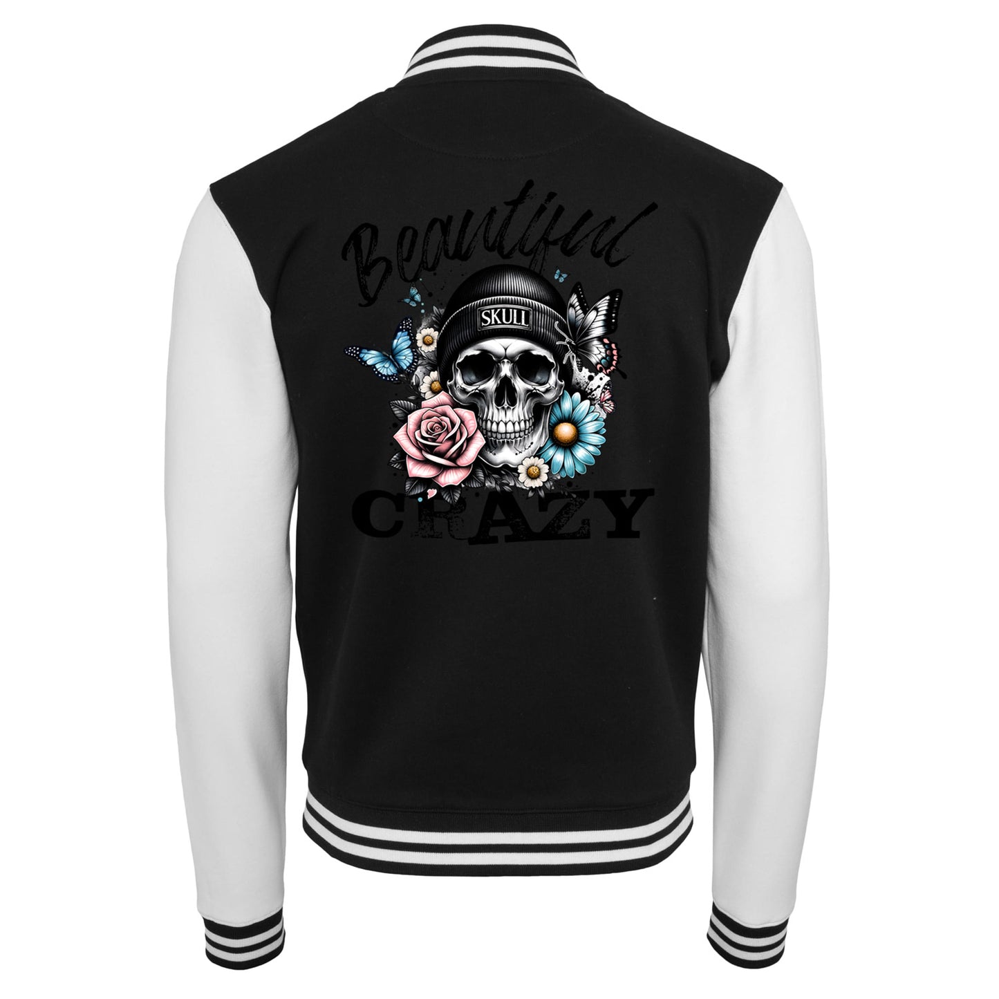 Collage Jacke - Beautiful Crazy Skull