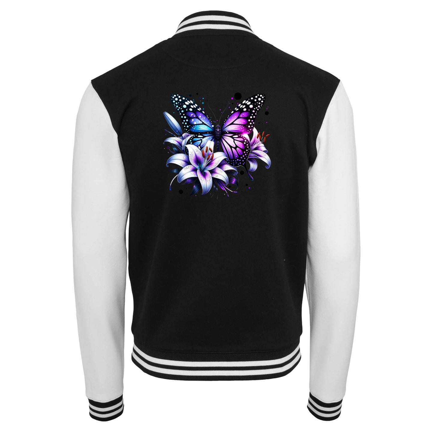Collage Jacke - Purple Butterfly