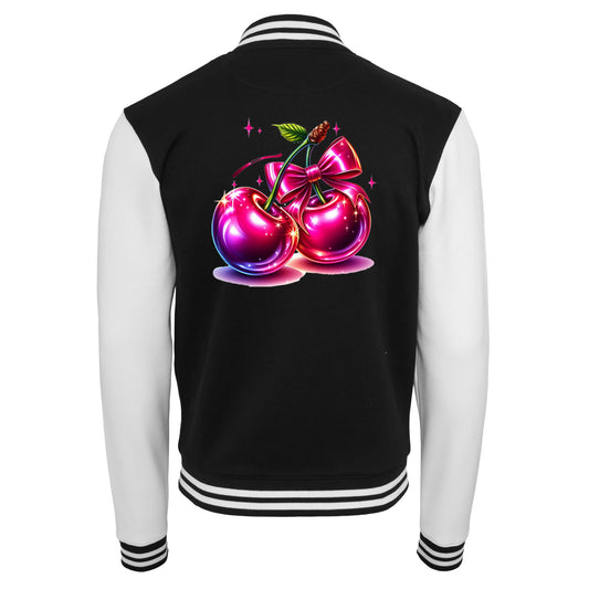 Collage Jacke - Pink Cherry Kirsche