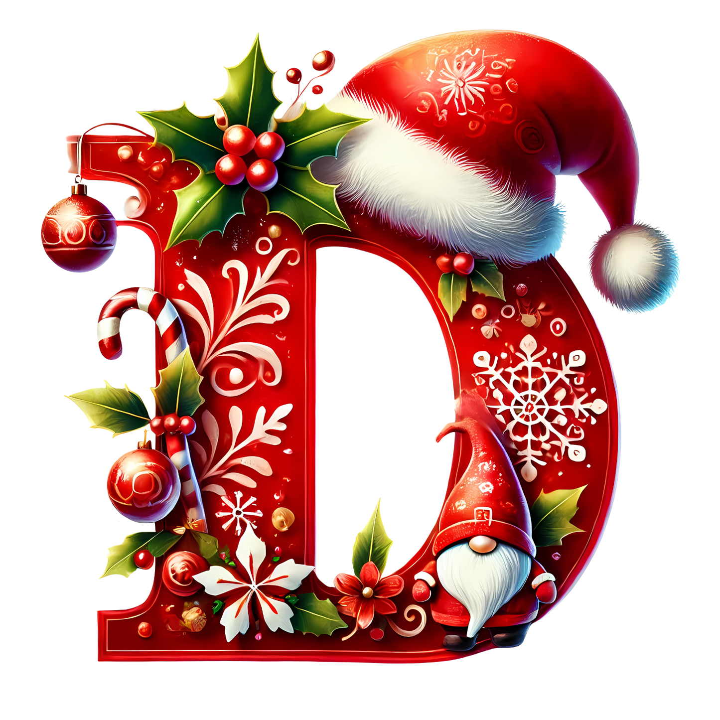 Tasse - Weihnachtstasse Buchstaben A - Z