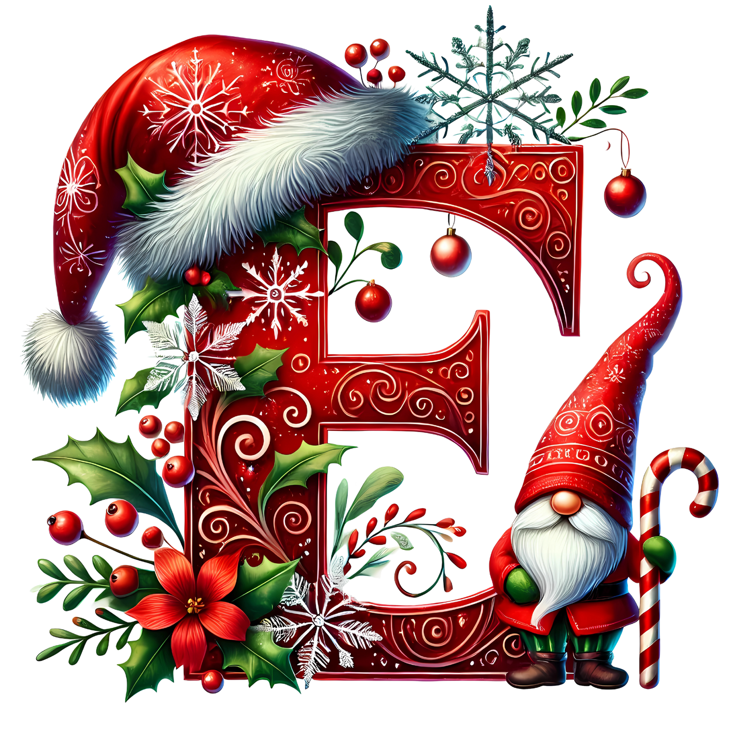 Tasse - Weihnachtstasse Buchstaben A - Z