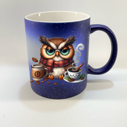 Tasse - Magic Tasse Blau - Eule
