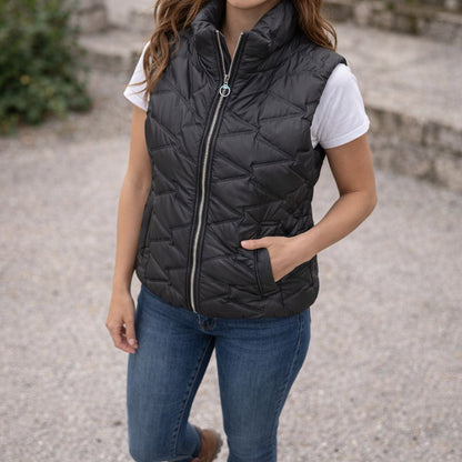 Steppweste Weste kurz