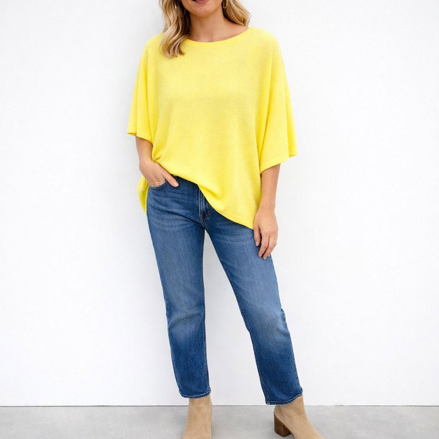 Longshirt Feinstrick Strick