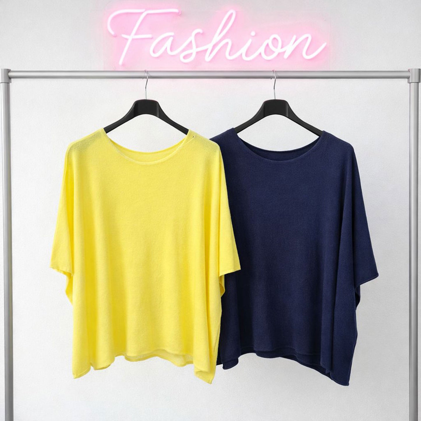 Longshirt Feinstrick Strick