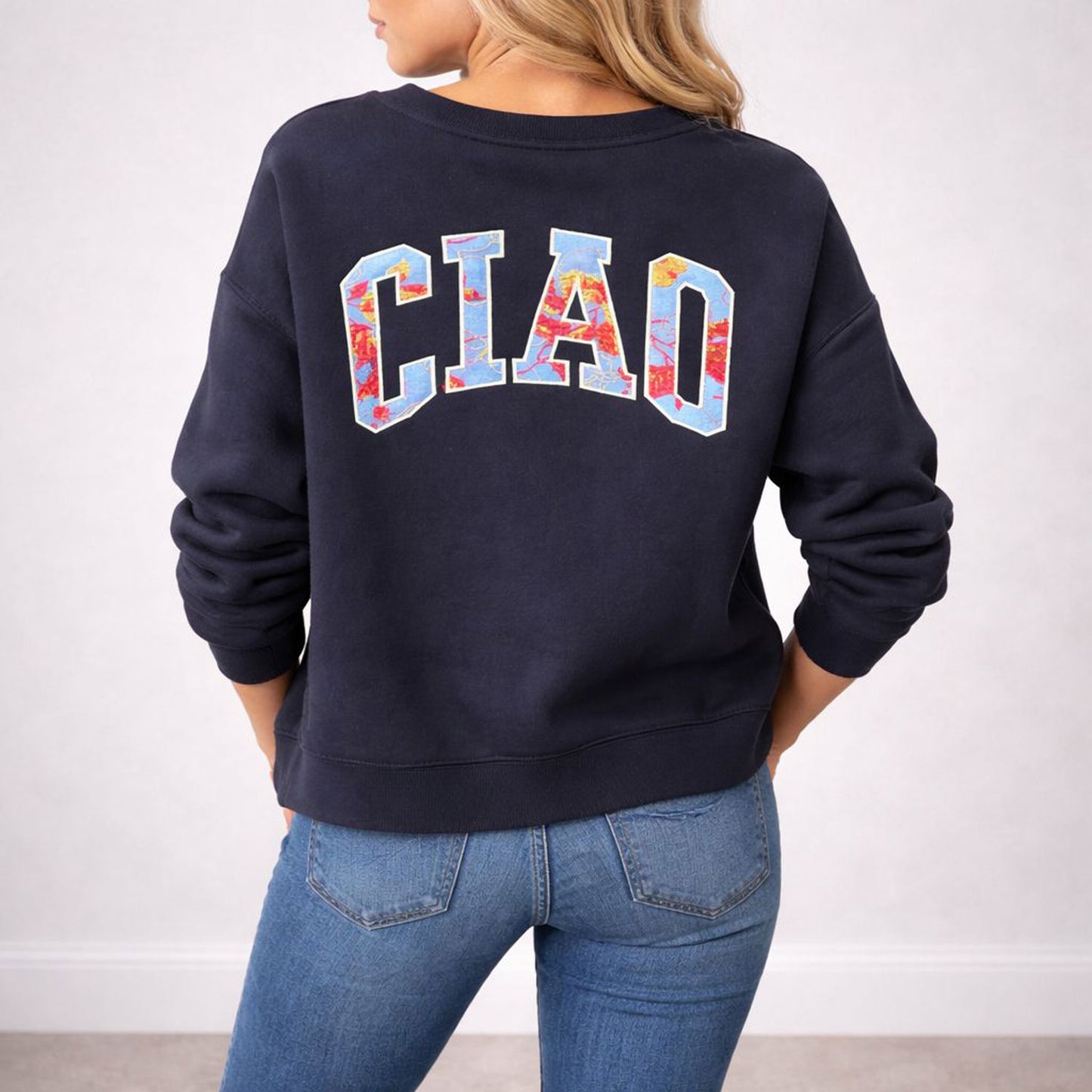 Sweatshirt Pullover Ciao Backprint