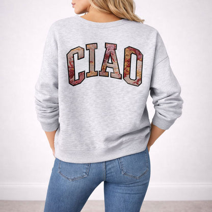 Sweatshirt Pullover Ciao Backprint