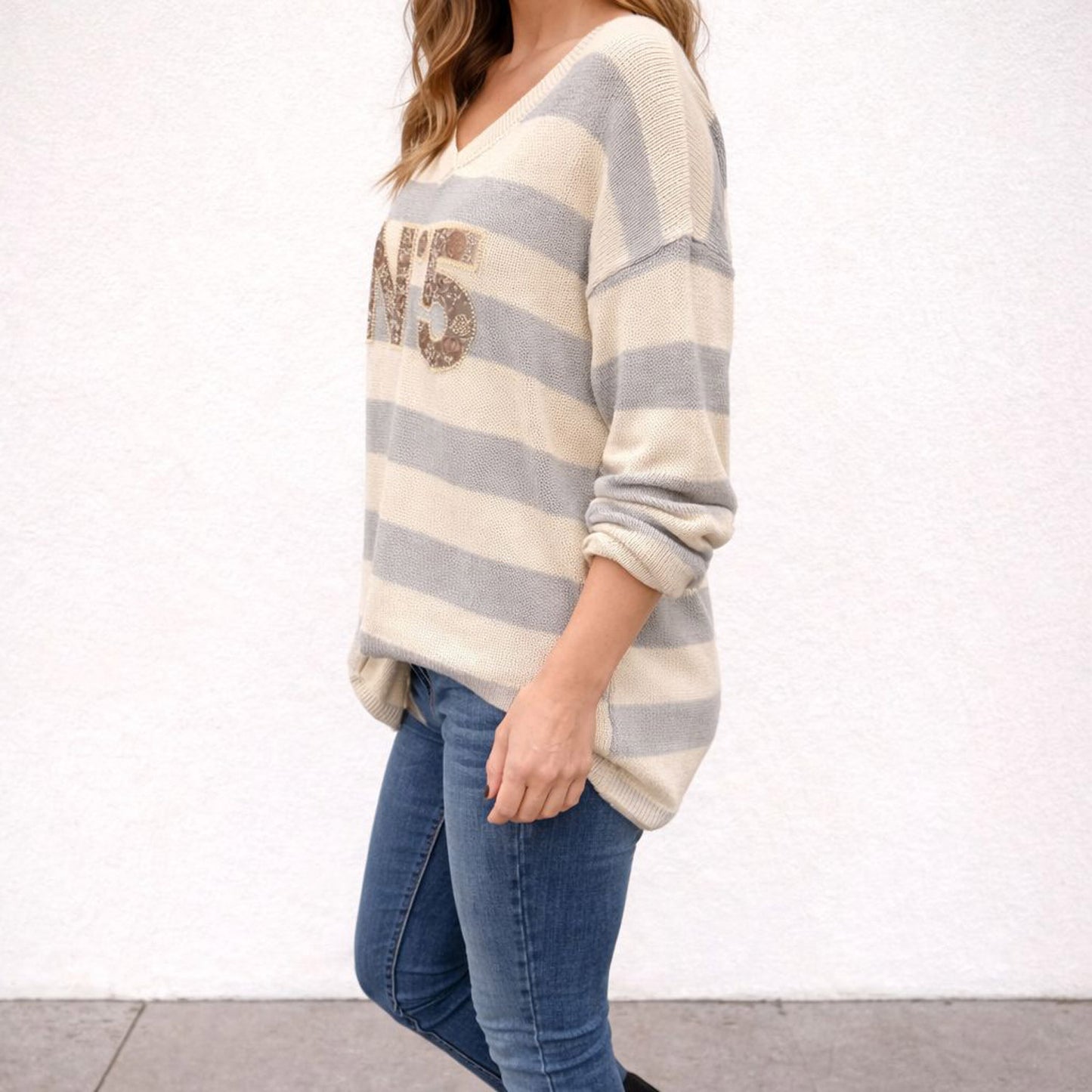 Longhsirt Shirt No. 5 Tragbar bis 42 / 44 100% Baumwolle