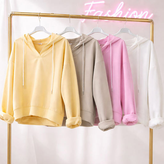 Sweatshirt mit Kapuze - Tragbar bis Größe 44