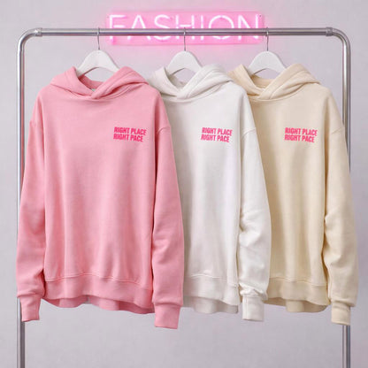 Hoodie Sweatshirt Right Place Tragbar von 36 - 44