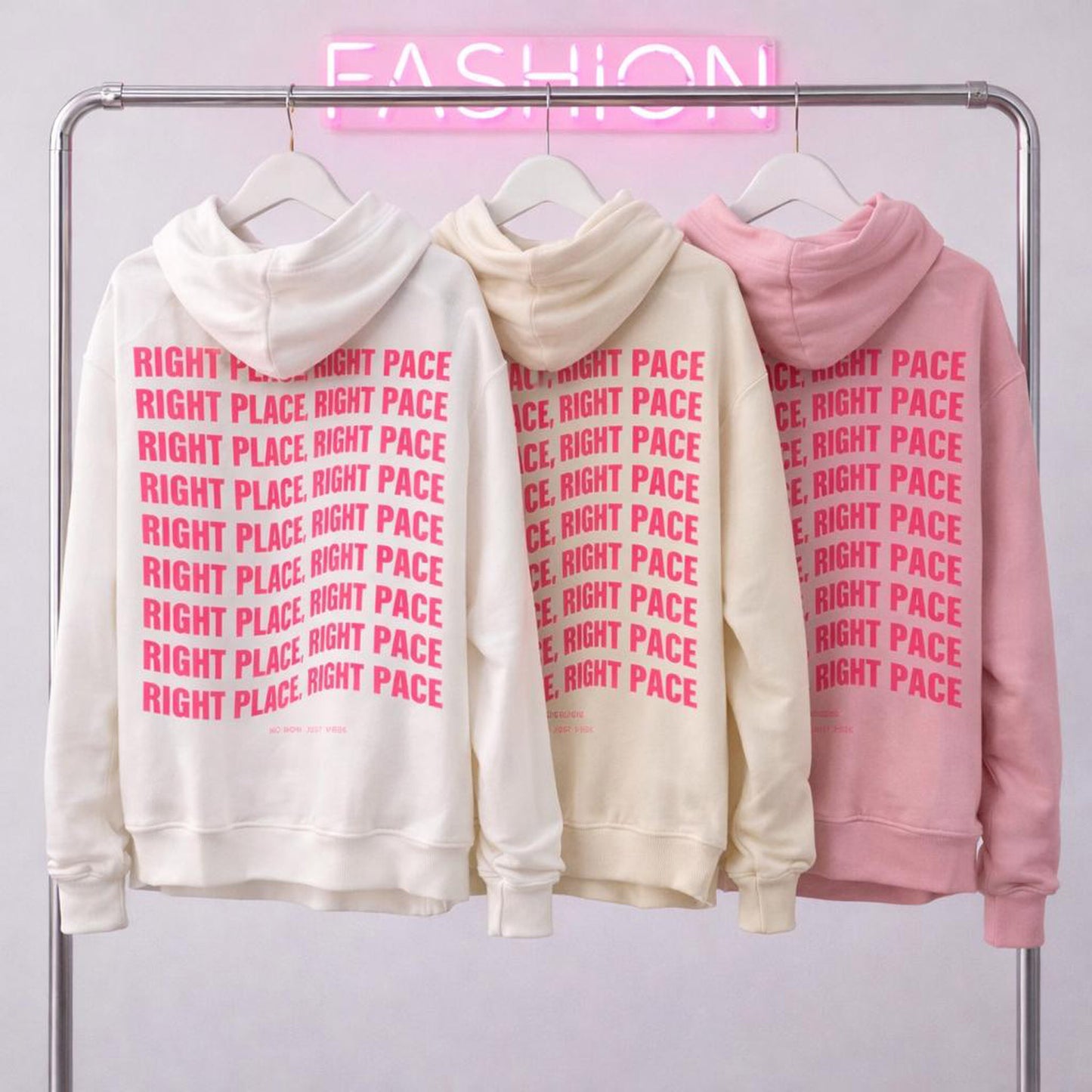 Hoodie Sweatshirt Right Place Tragbar von 36 - 44