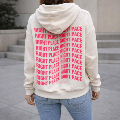 Hoodie Sweatshirt Right Place Tragbar von 36 - 44