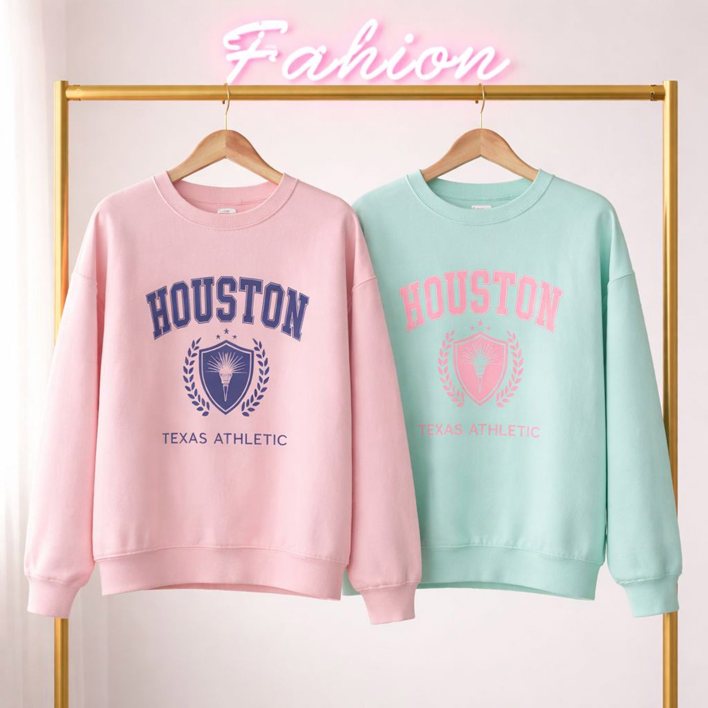 Sweatshirt Pullover Houston Tragbar von Größe 38 - 44
