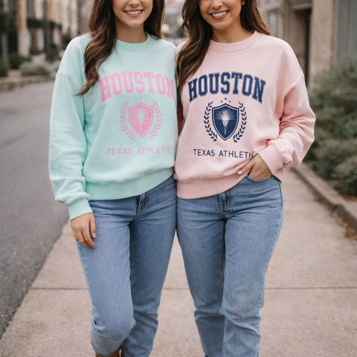 Sweatshirt Pullover Houston Tragbar von Größe 38 - 44