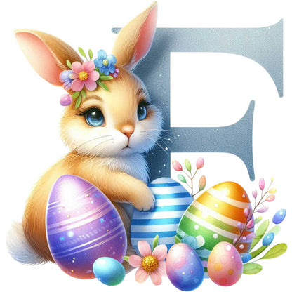 Tasse - Ostern Easter Buchstaben A - Z