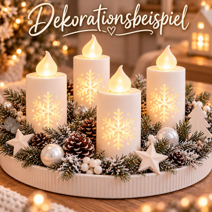 LED-Kerzenhüllen 3D-Druck – 3 Designs | Tassentussi