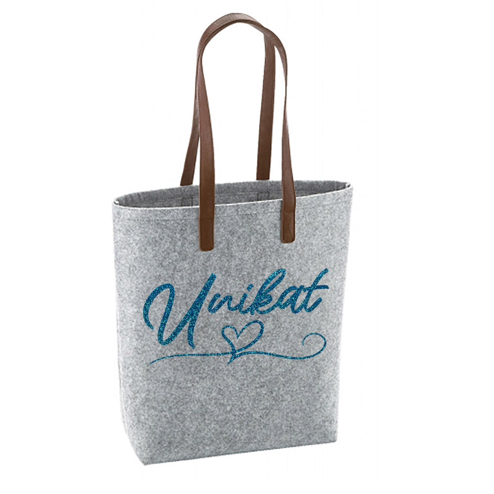 Filz Tasche - Unikat Druck