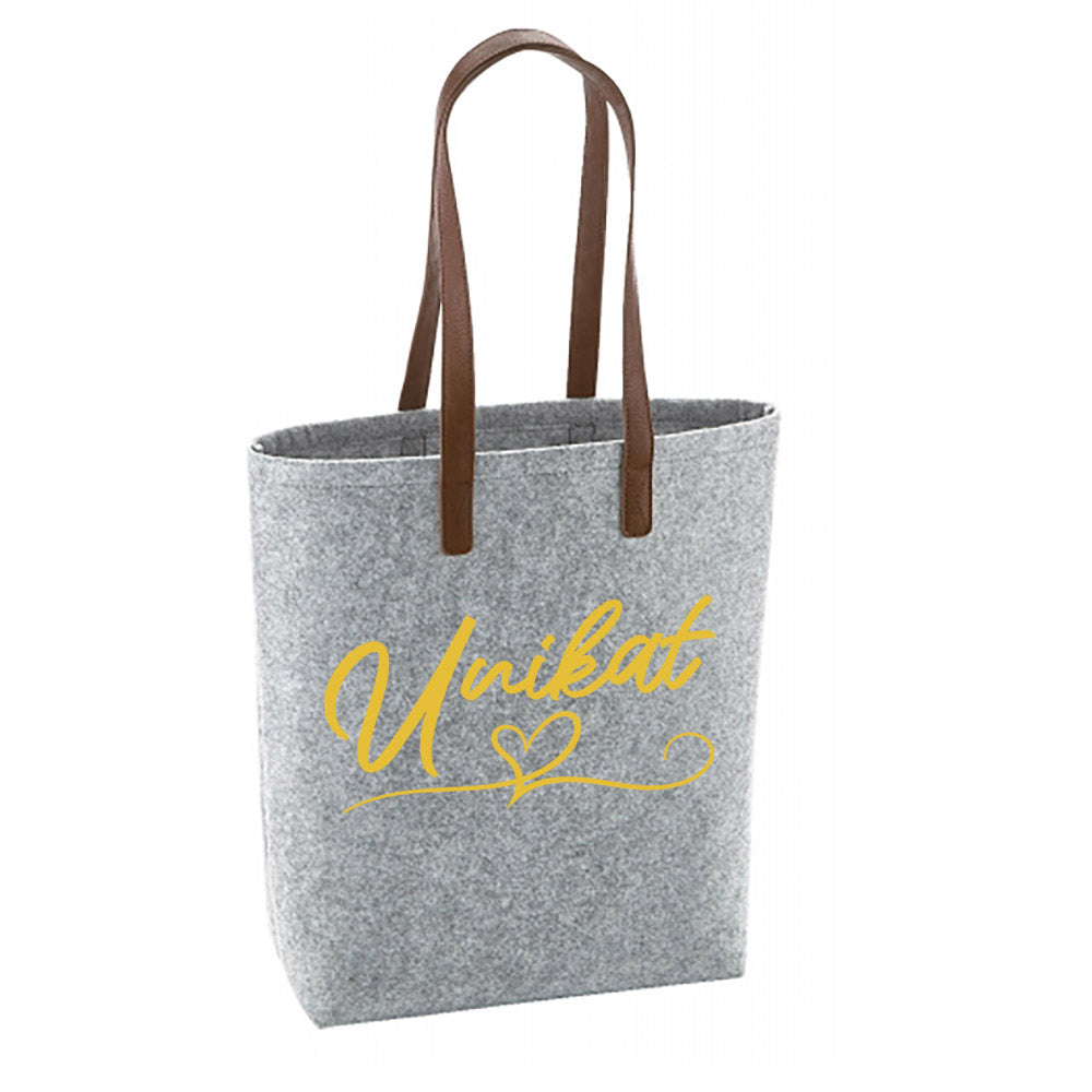 Filz Tasche - Unikat Druck