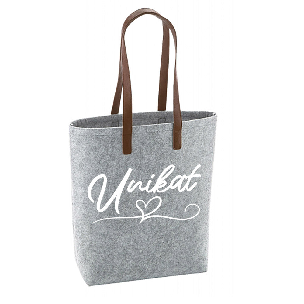 Filz Tasche - Unikat Druck