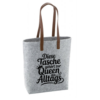 Filz Tasche - ..Queen des Alltags..