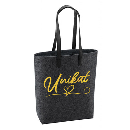 Filz Tasche - Unikat Druck