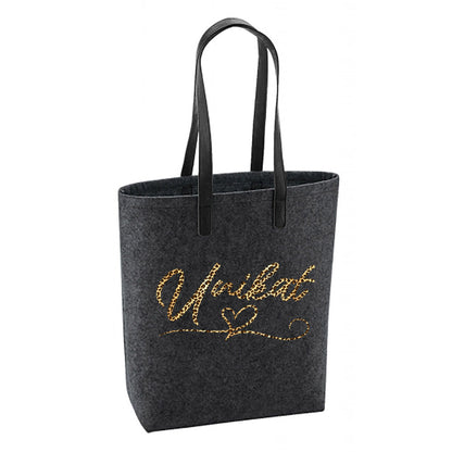 Filz Tasche - Unikat Druck