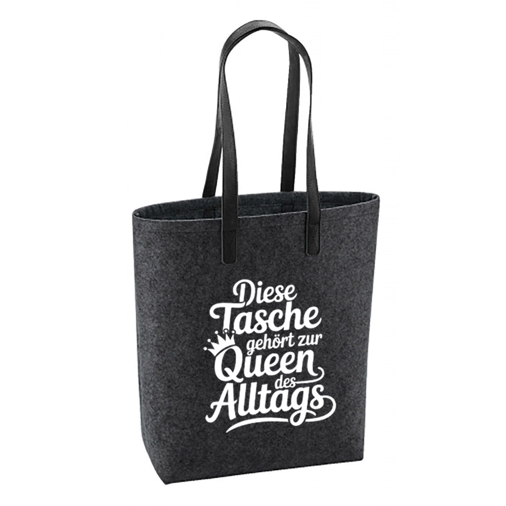 Filz Tasche - ..Queen des Alltags..