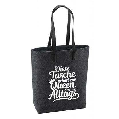 Filz Tasche - ..Queen des Alltags..