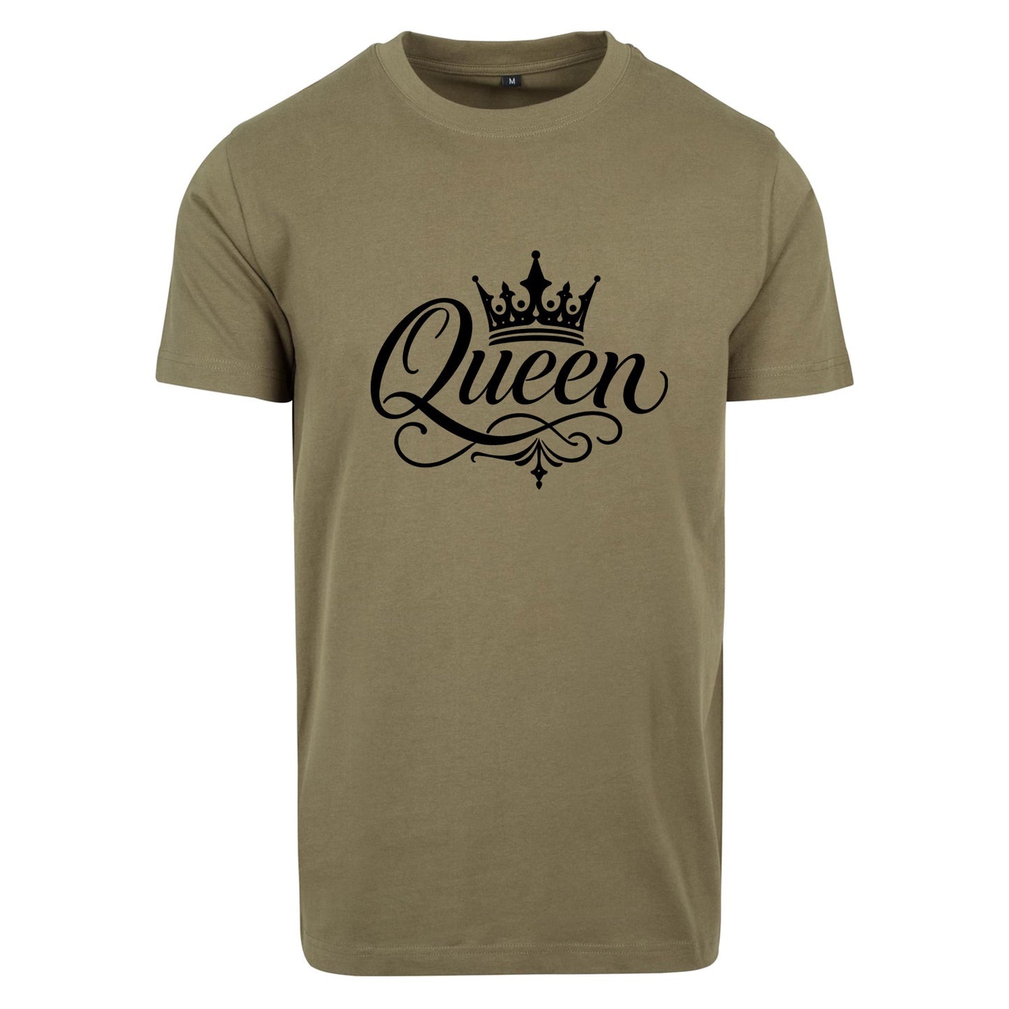 Statement Queen Krone  T-Shirt Shirt Frontprint & Backprint | Unisex