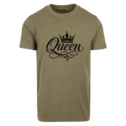Statement Queen Krone  T-Shirt Shirt Frontprint & Backprint | Unisex