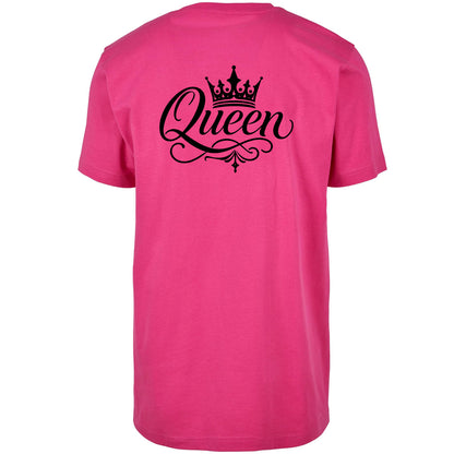 Statement Queen Krone  T-Shirt Shirt Frontprint & Backprint | Unisex