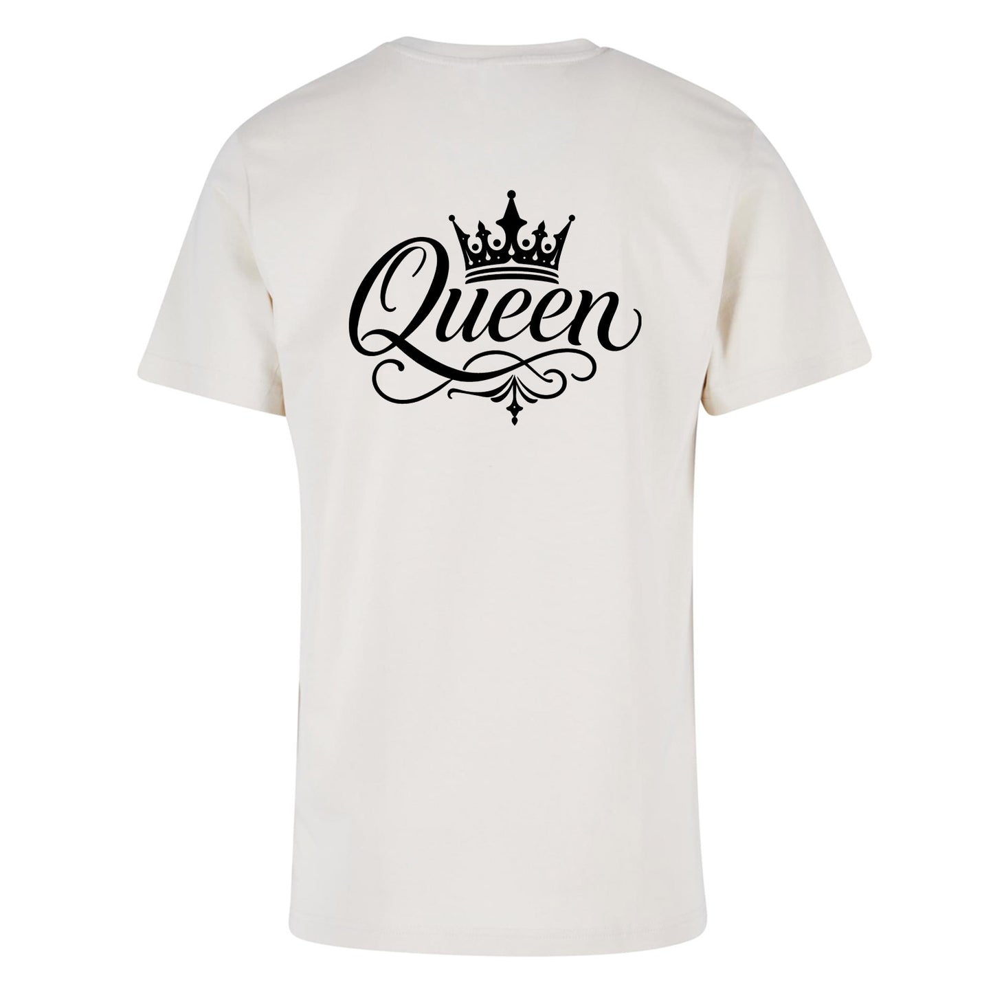 Statement Queen Krone  T-Shirt Shirt Frontprint & Backprint | Unisex