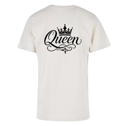 Statement Queen Krone  T-Shirt Shirt Frontprint & Backprint | Unisex
