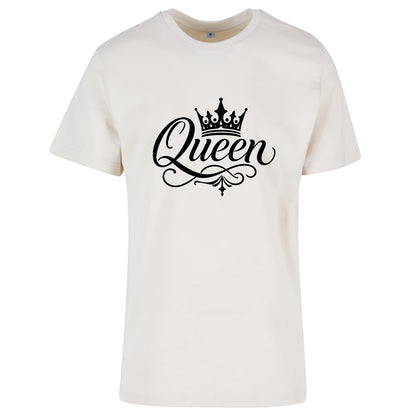 Statement Queen Krone  T-Shirt Shirt Frontprint & Backprint | Unisex
