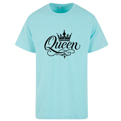 Statement Queen Krone  T-Shirt Shirt Frontprint & Backprint | Unisex