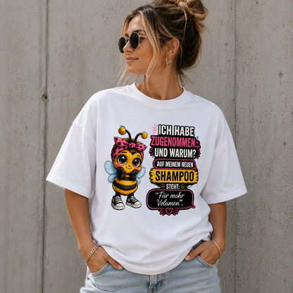 Statement T-Shirt Statement Shirt Biene Shampoo Frontprint & Backprint | Unisex
