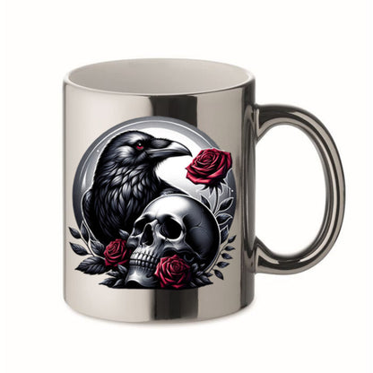 Tasse Chrome Silber - Gothic Valetine