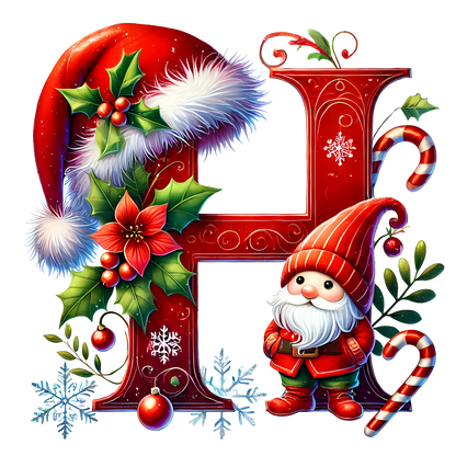 Tasse - Weihnachtstasse Buchstaben A - Z