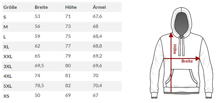 Hoodie -  Opa Vibes - Druck Weiß Matt - verschiedene Farben zur Auswahl