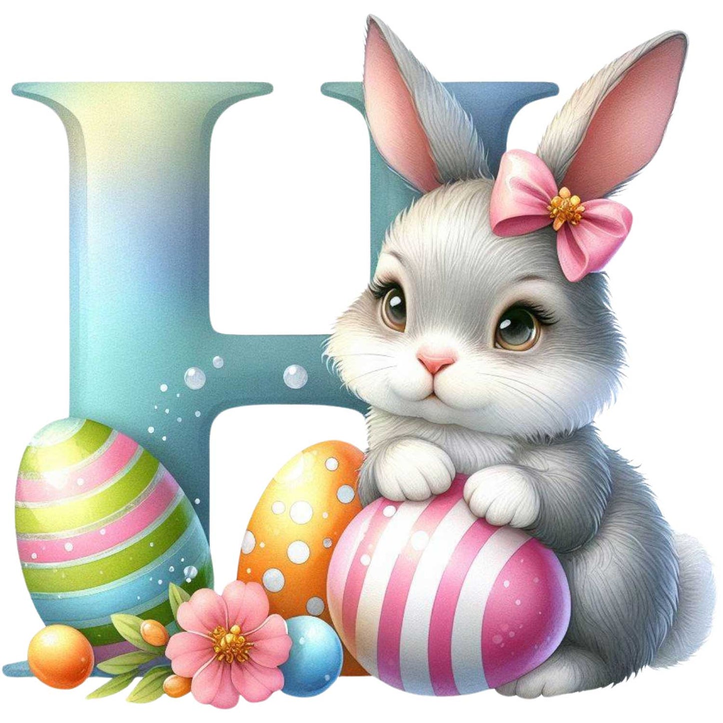 Tasse - Ostern Easter Buchstaben A - Z
